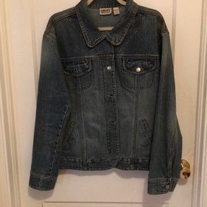 Chico’s denim jacket, 3
